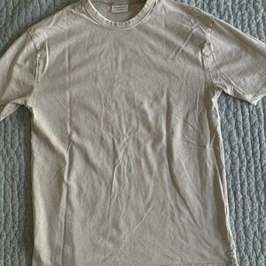 Acid Washed White Tee